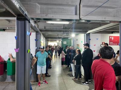 Votação na Escola Florindo Pellizzari (Caic), em Laranjeiras do Sul segue normal neste domingo (06/10)